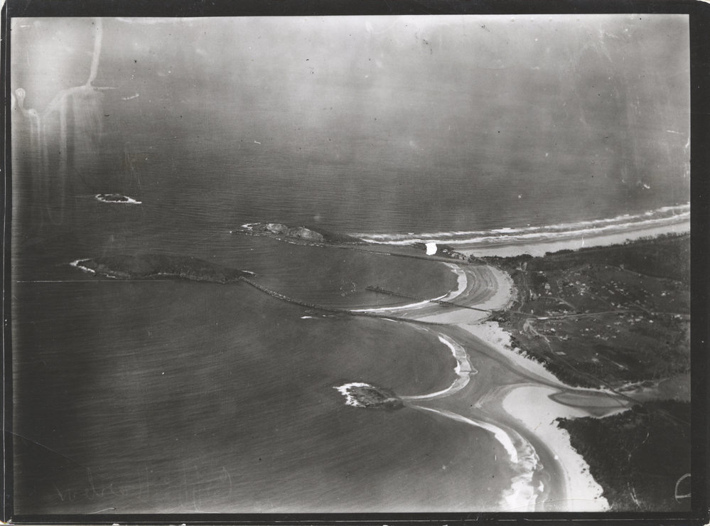 Aerial of the Coffs Coast, c. 1942