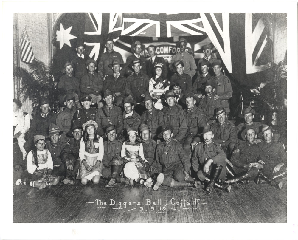 The Diggers Ball, Coffs Harbour, 1919