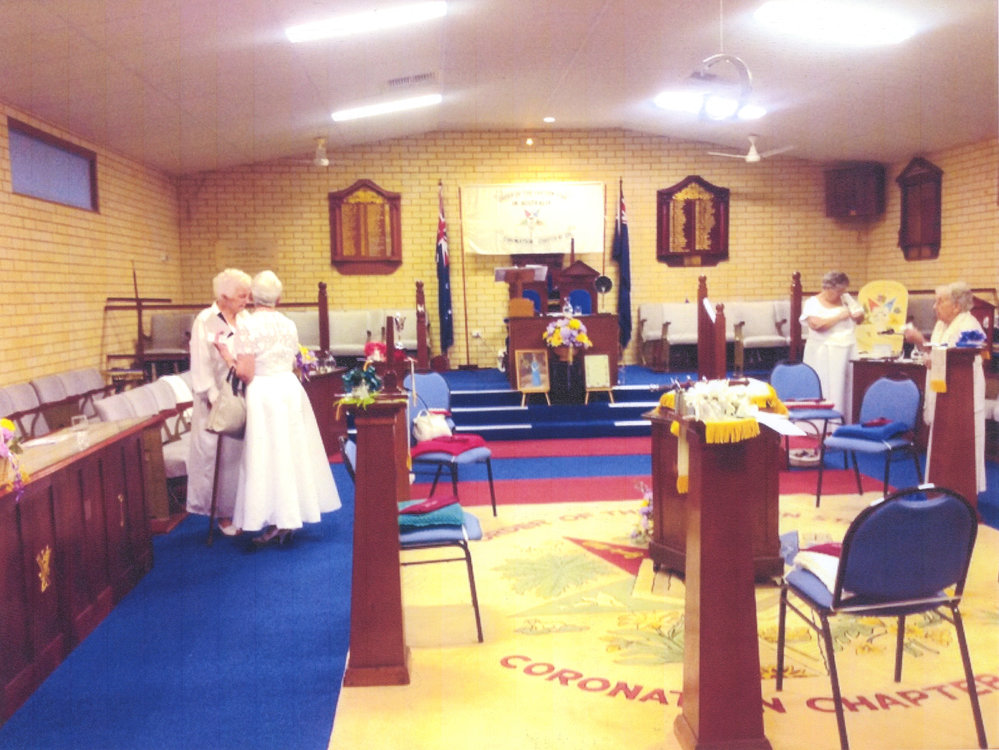 Order of the Eastern Star Chapter Room, c. 2014