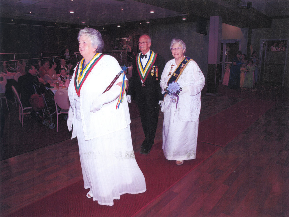 Order of the Eastern Star Last Worthy Matron &amp; Patron, 2014