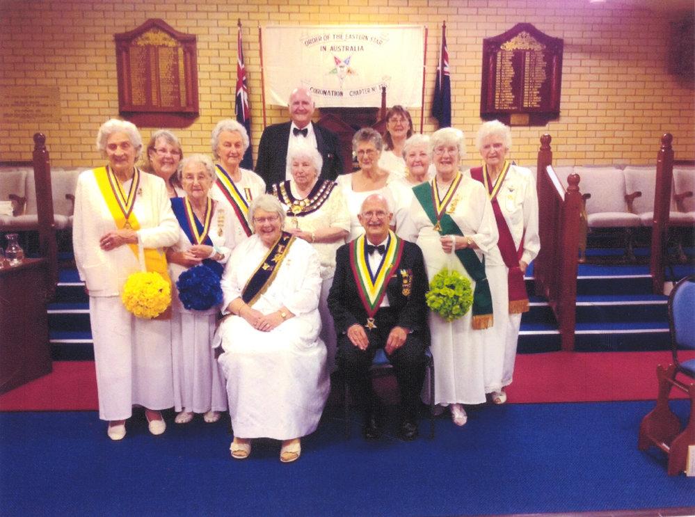 Order of the Eastern Star office bearers, 2013 - 2014