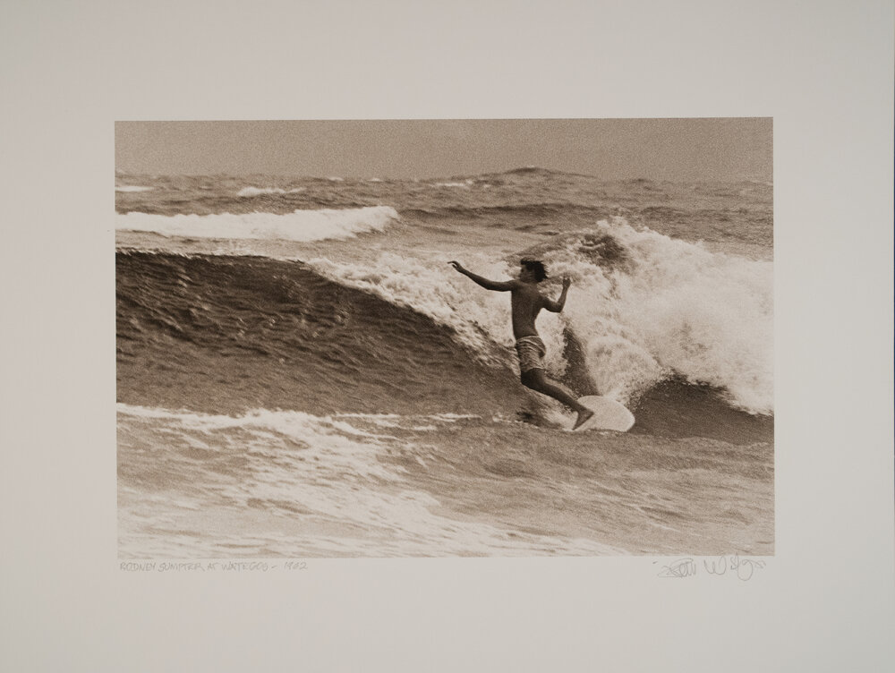 Rodney Sumpter at Wategos - 1962