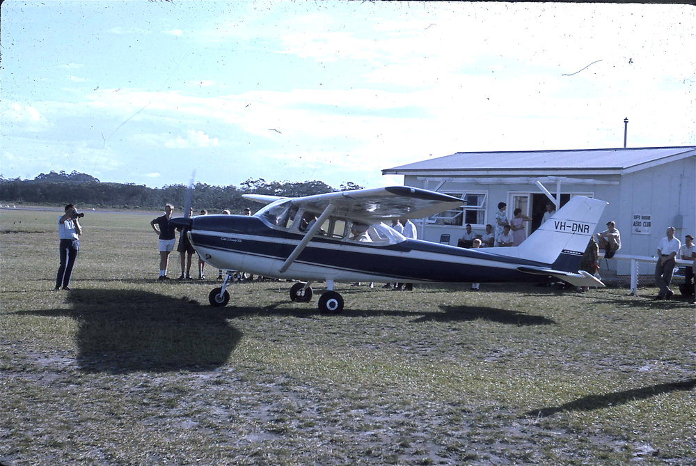 First 4-seater Cessna, 1966