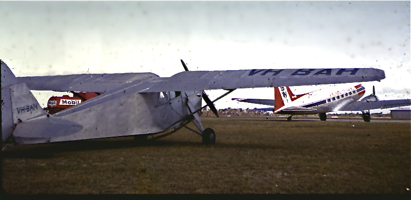 Cliff Adams' De Havilland Leopard Moth, 1965