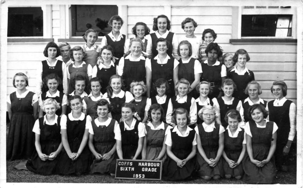 Coffs Harbour Primary School sixth grade, 1953