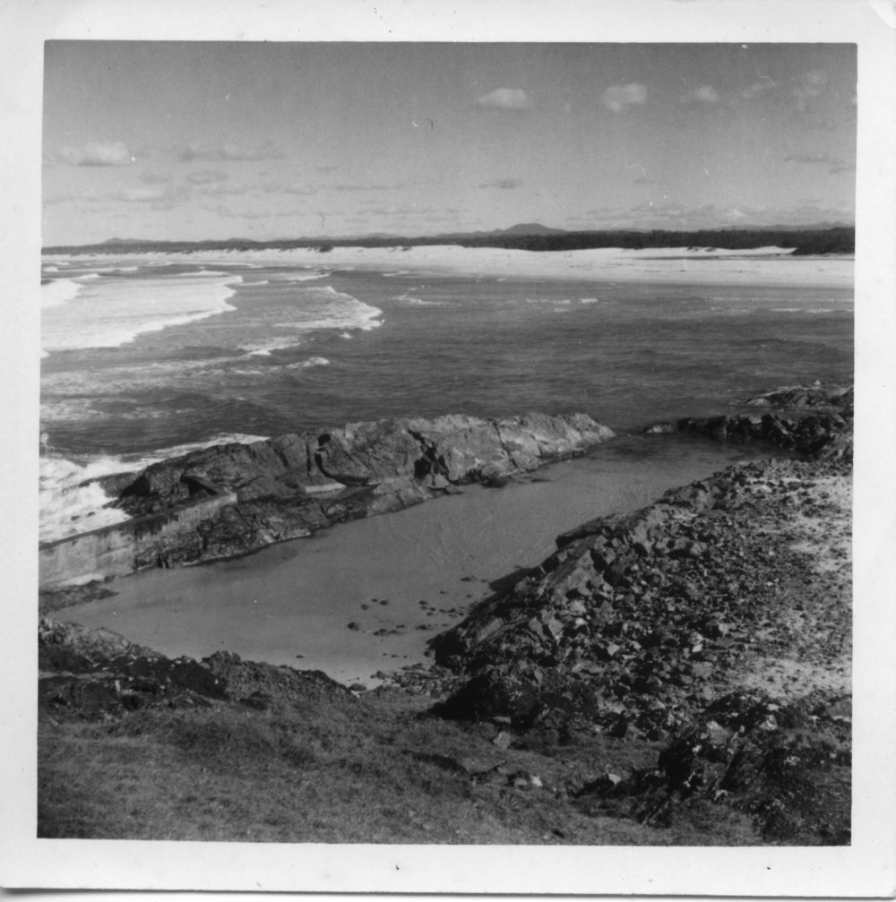 Sawtell Rock Pool site, c.1960