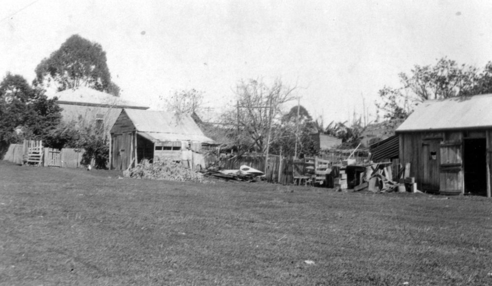 House and sheds