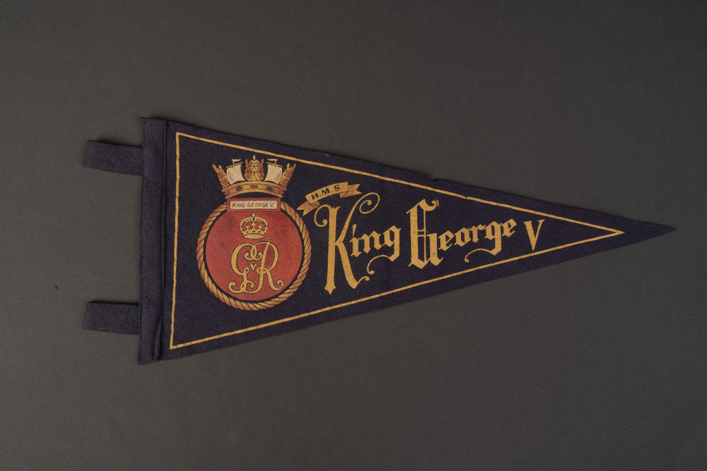 HMS King George V pennant