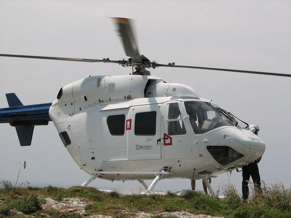 Precision Helicopter, South Solitary Island, 2007