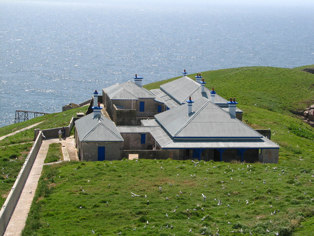 Lightkeepers' cottages, South Solitary Island, 2007
