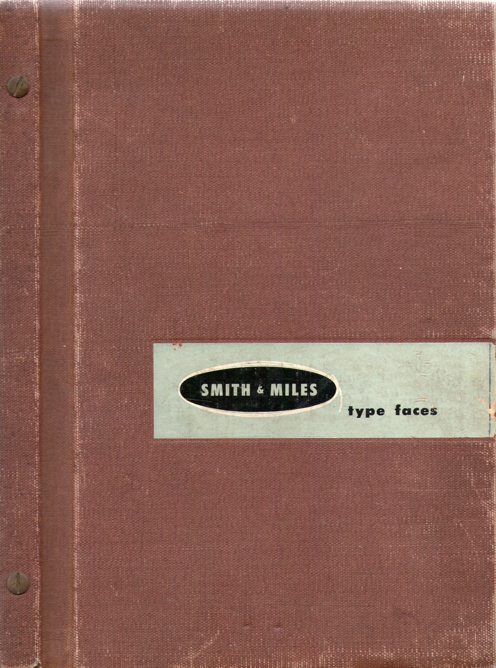 Type Faces, 1957