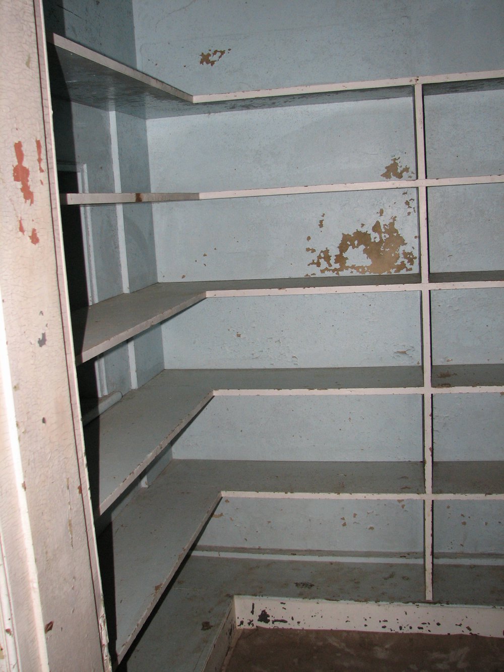 Pantry in cottage, South Solitary Island, 2007