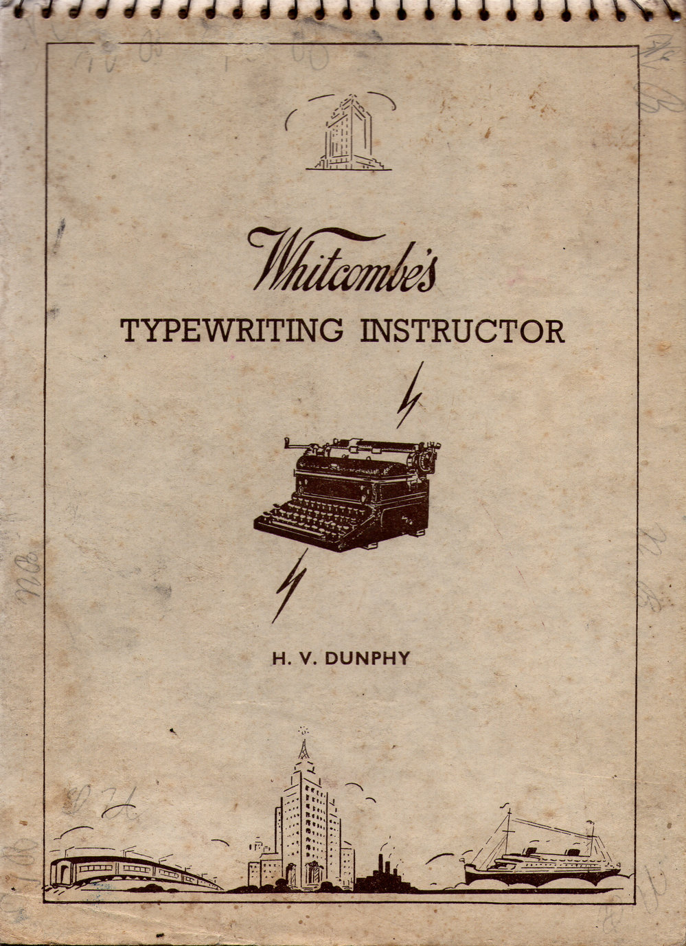Whitcombe's Typewriting Instructor, 1945