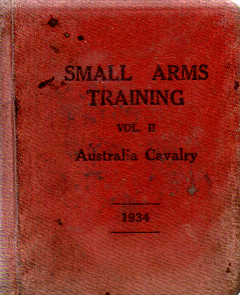 Small Arms Training, Vol. 2, 1934