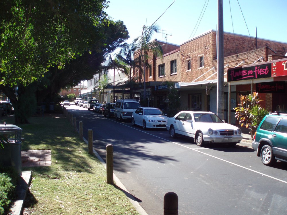 First Avenue Shops and Median Strip, Sawtell, 2007