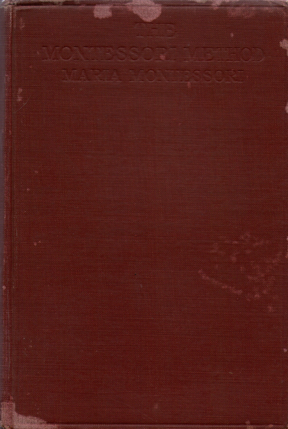 The Montessori Method, 1930