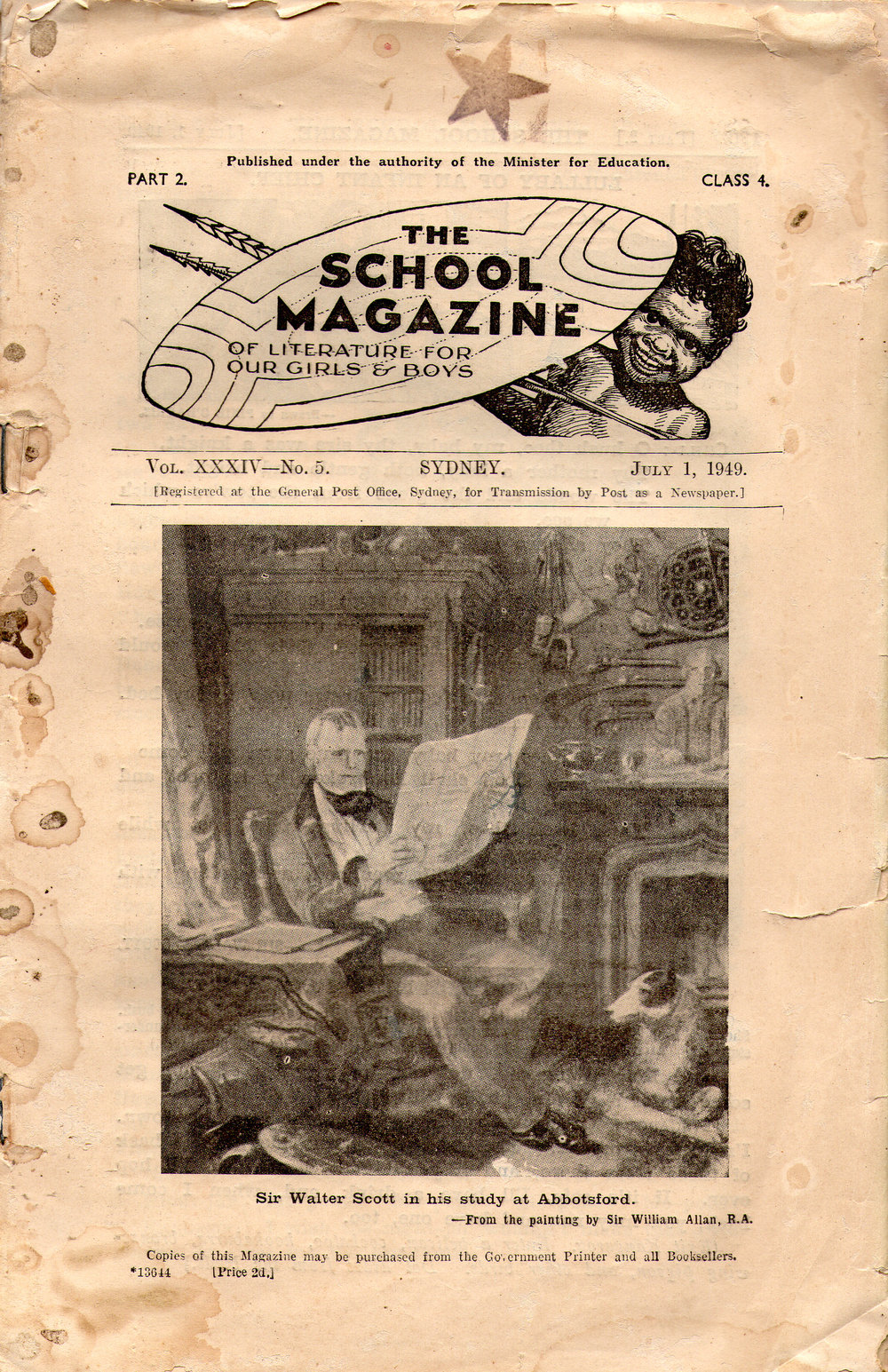 The School Magazine, Vol. 34, No. 5, 1949