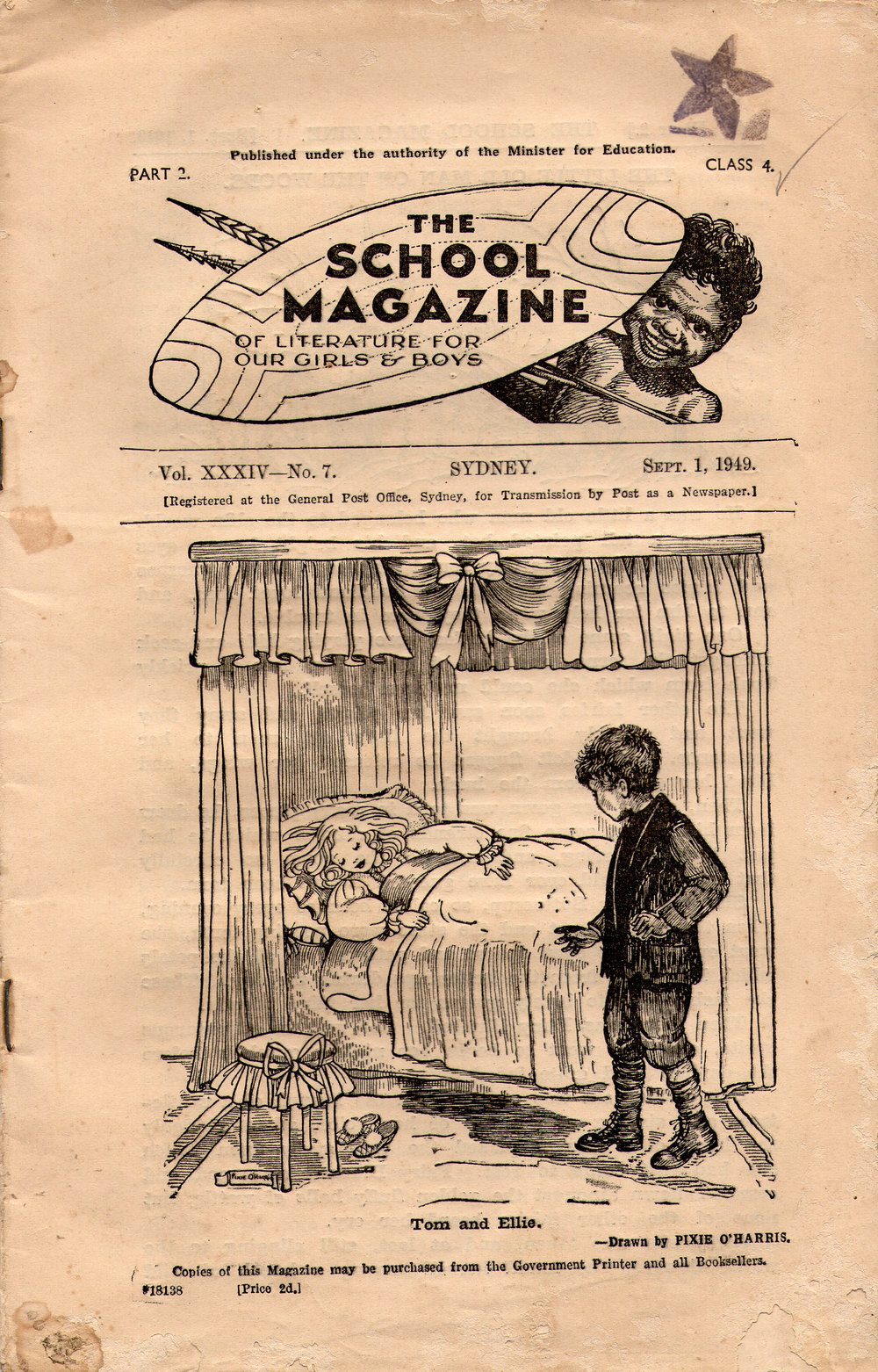 The School Magazine, Vol. 34, No. 7, 1949