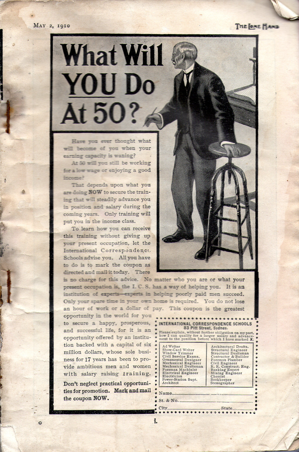 The Lone Hand, No. 37, 2 May 1910