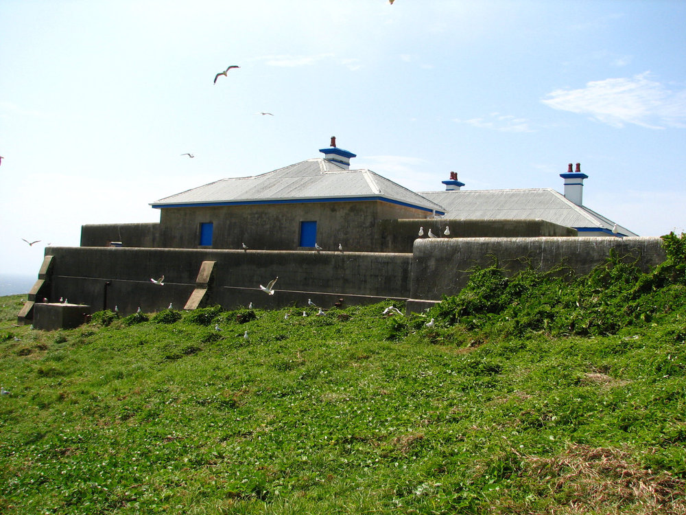 Exterior lightkeepers' cottages, South Solitary Island, 2007