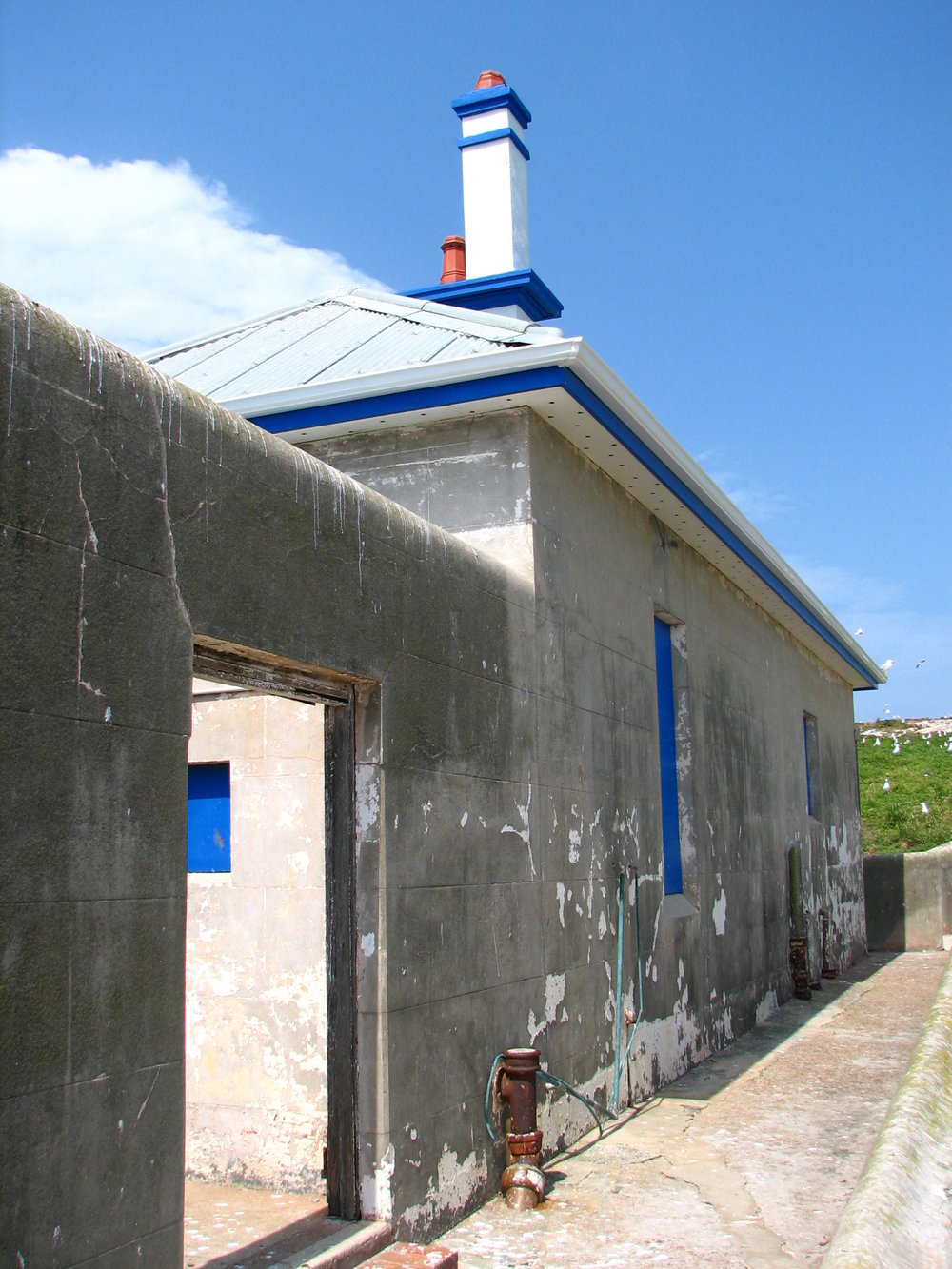 Lightkeepers' cottages complex, South Solitary Island, 2007