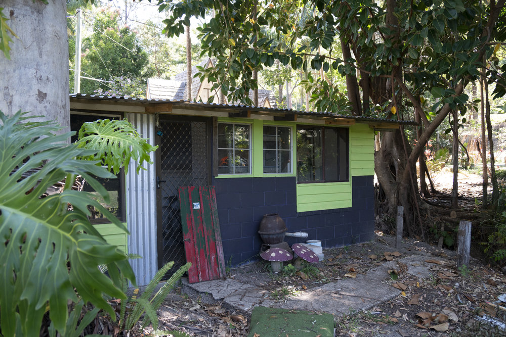 Snow White &amp; The Seven Dwarves' cottage, Woolgoolga Adventure Village, 2020