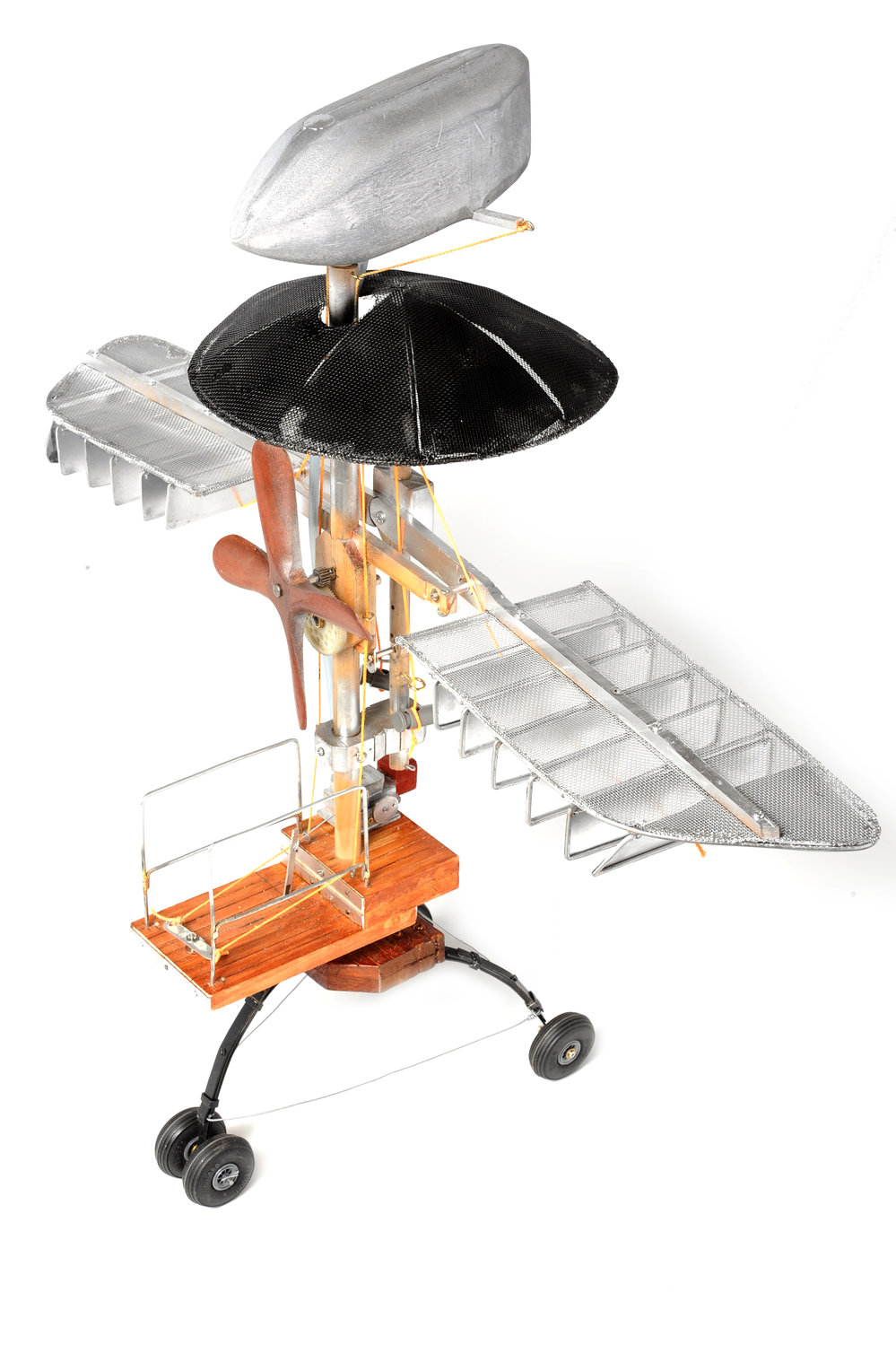 Model of George Hardacre's ornithopter