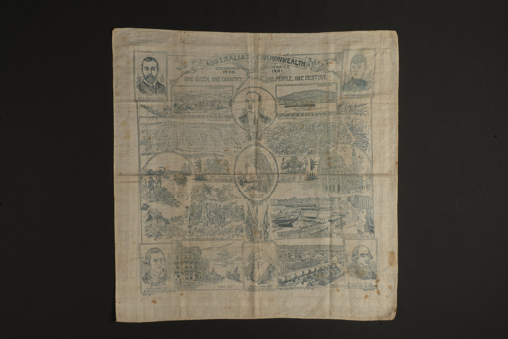 Federation handkerchief, 1901
