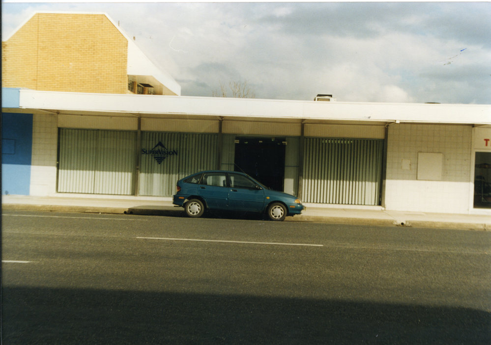 Supervision store front at 60 - 62 Moonee St in Coffs Harbour, 1990s