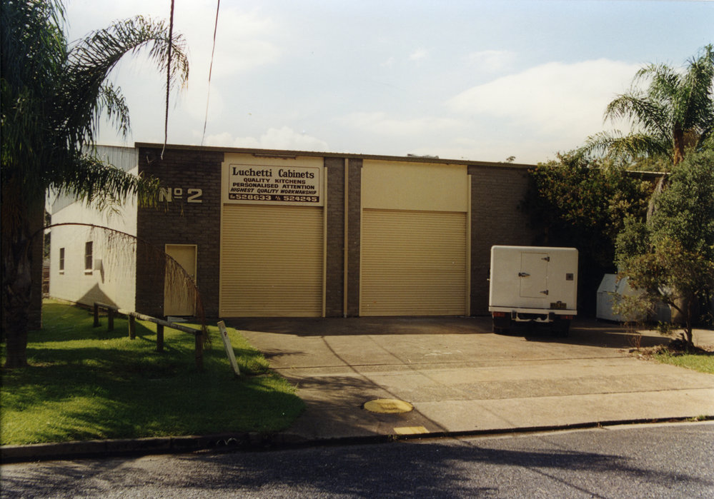 Luchetti Cabinets at 2 O'Keefe Drive in Coffs Harbour, 1990s
