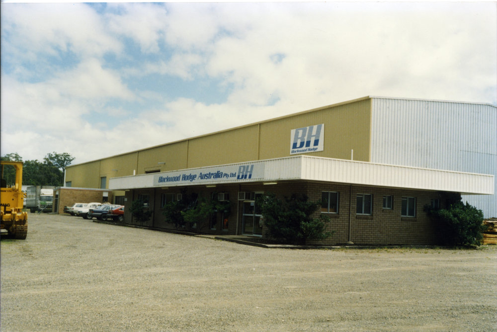 Blackwood Hodge Australia at 6 O'Keefe Drive in Coffs Harbour, 1990s