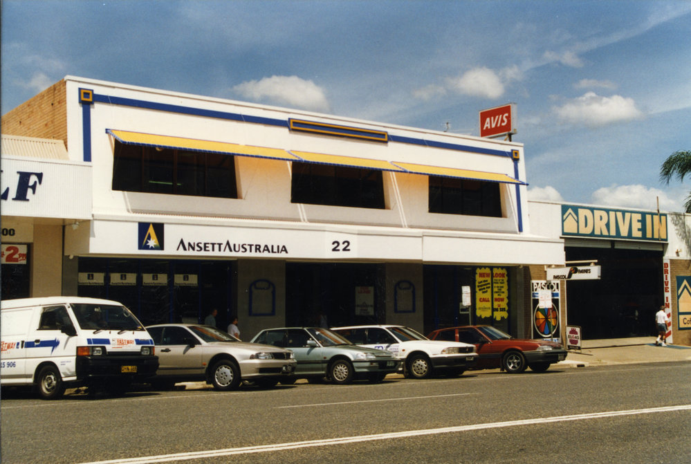 Ansett Australia at 22 Park Avenue in Coffs Harbour, 1990s