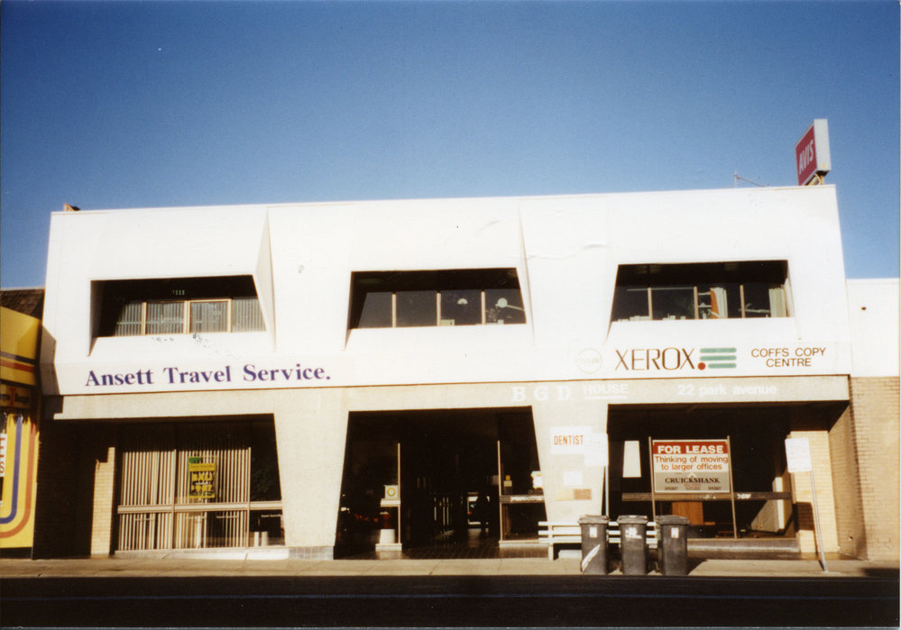 B. G. D. House at 22 Park Avenue in Coffs Harbour, 1990s
