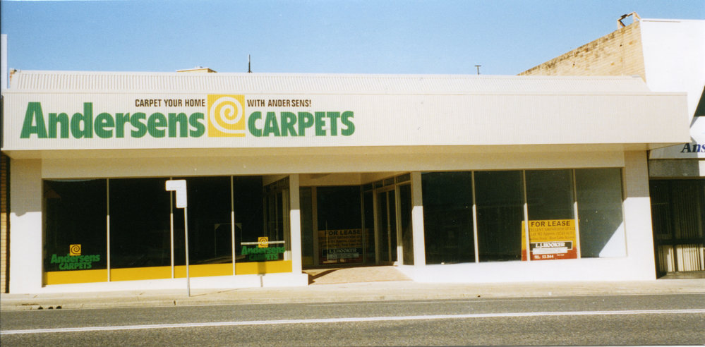 Andersens Carpets at 24 Park Avenue in Coffs Harbour, 1990s