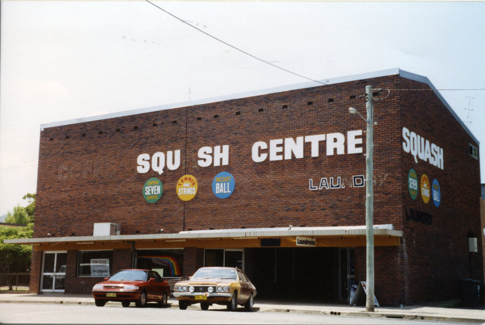 Coffs Squash Centre at 31 Park Avenue in Coffs Harbour, 1990s