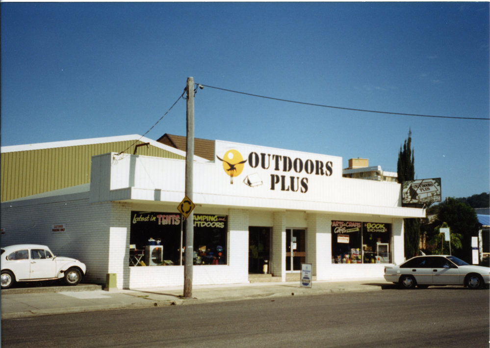 Outdoors Plus at 36 Park Avenue in Coffs Harbour, 1990s