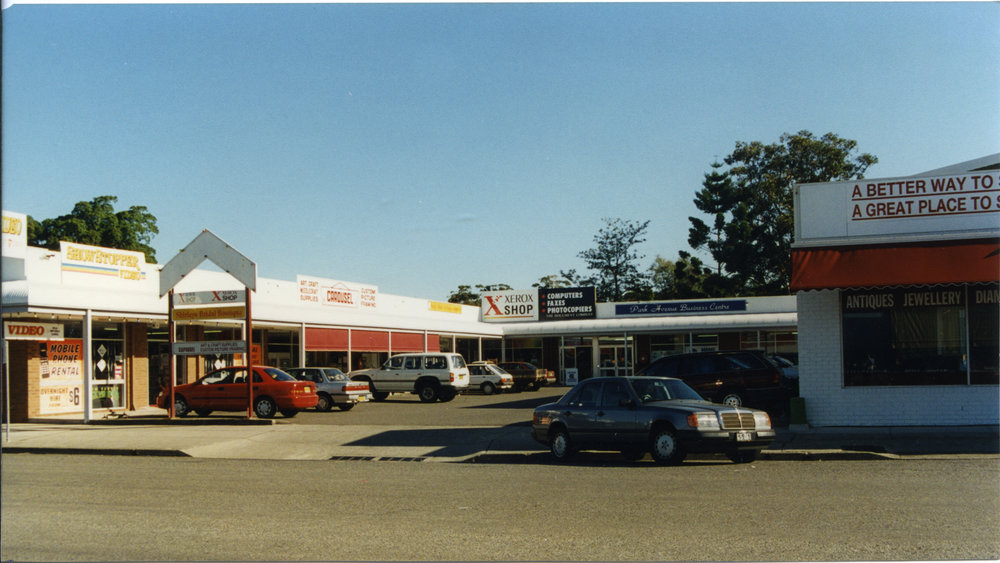 Park Avenue Business Centre at 38 Park Avenue in Coffs Harbour, 1990s