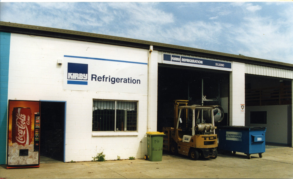 Kirby Refrigeration in Unit 7 at 39 Druitt Court in Coffs Harbour, 1990s