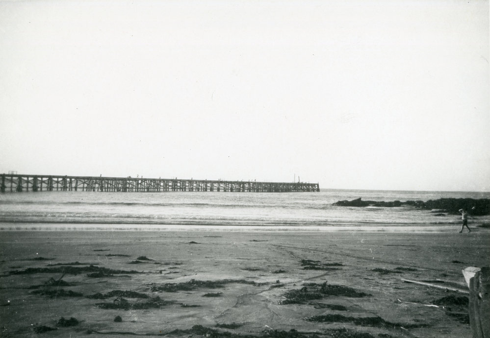 Walking on Woolgoolga Beach, 1923