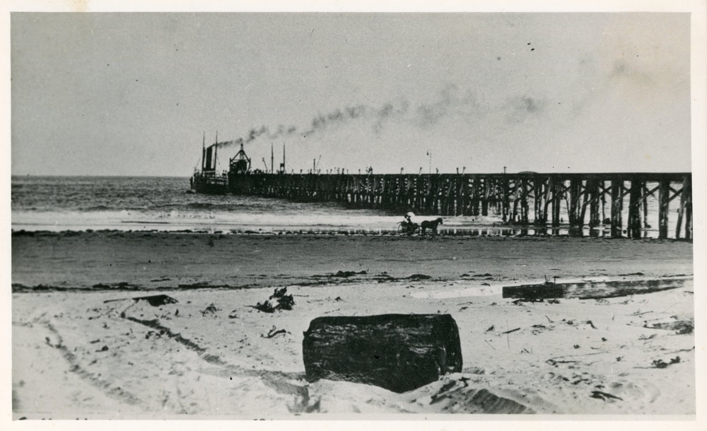 Woolgoolga Jetty, c. 1912
