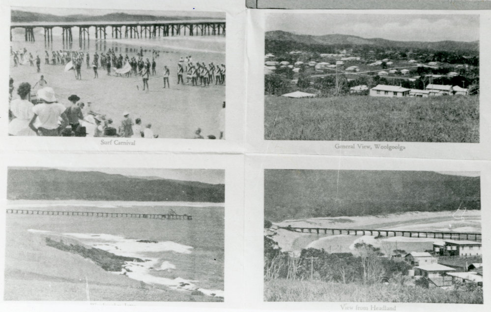 Four views of Woolgoolga, 1940s
