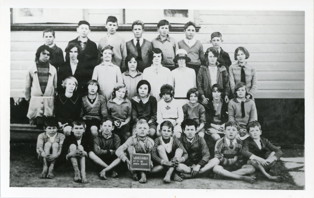 Woolgoolga Public School class, 25 July 1929