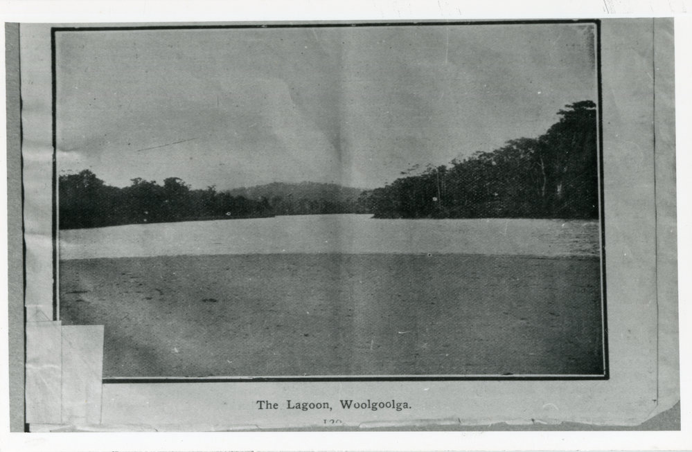 The tidal lake at Woolgoolga