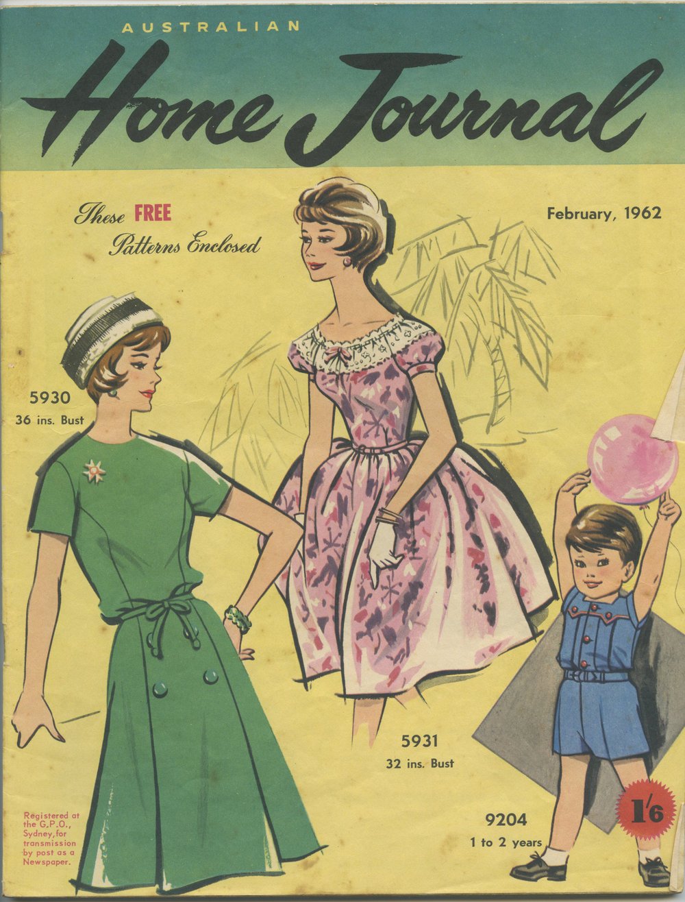 Australian Home Journal, February 1962