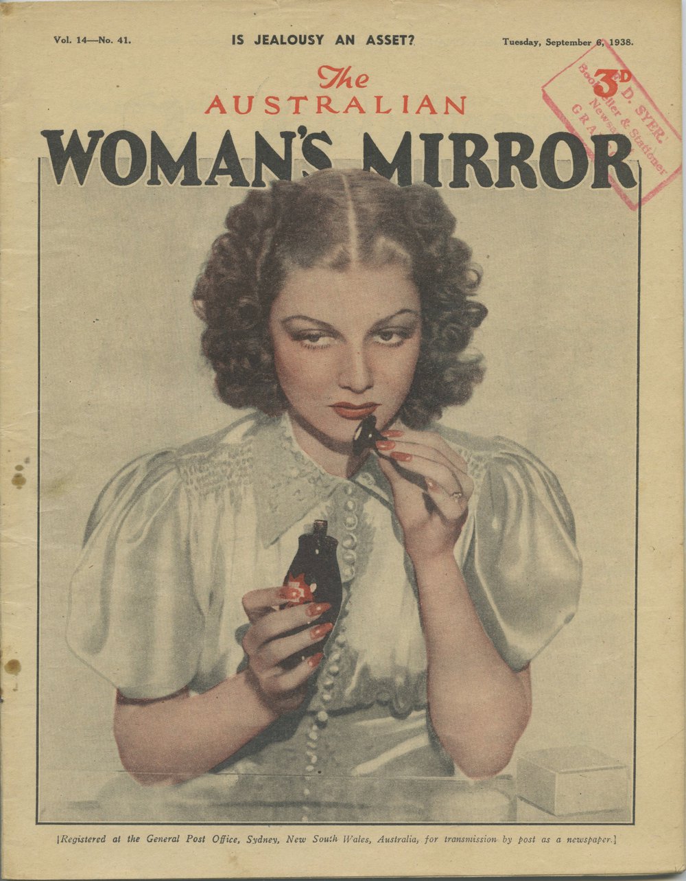 The Australian Woman's Mirror, 6 September 1938