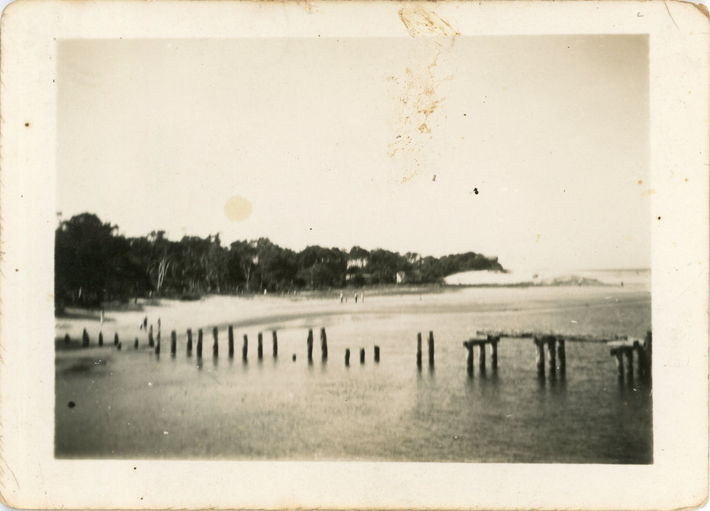 Remnants of the Great Northern Railway Timber tramway, c. 1936