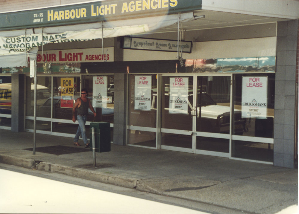 Harbour Light Agencies at 73-75 Grafton Street in Coffs Harbour, 1990s