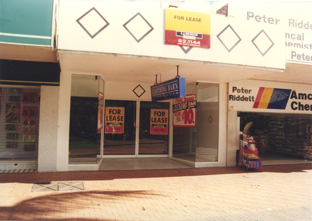 Clothing Barn Australia on Harbour Drive in Coffs Harbour, 1990s