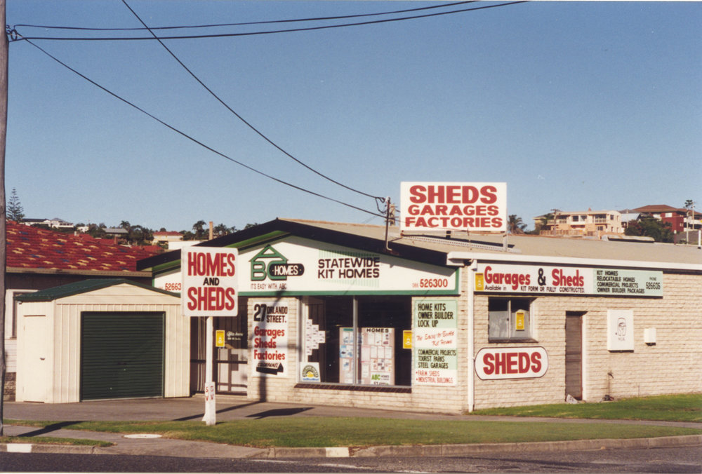 ABC Homes office at 1/27 Orlando Street in Coffs Harbour, 1990s