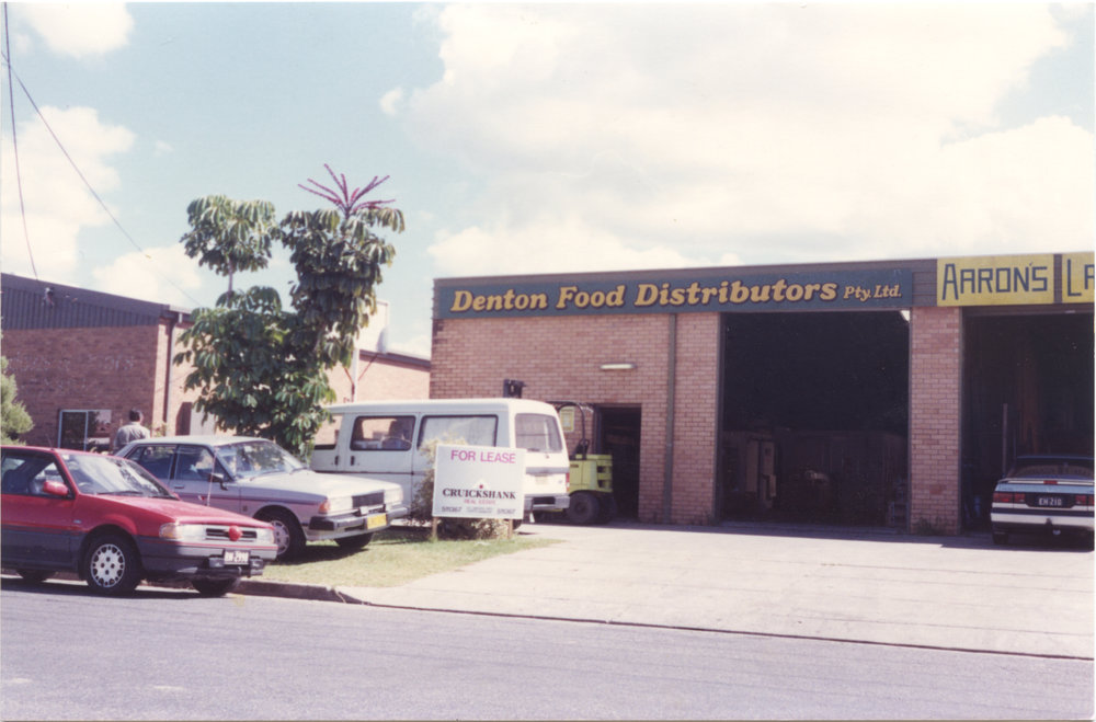 Denton Food Distributors at 6/163 Orlando Street in Coffs Harbour, 1990s